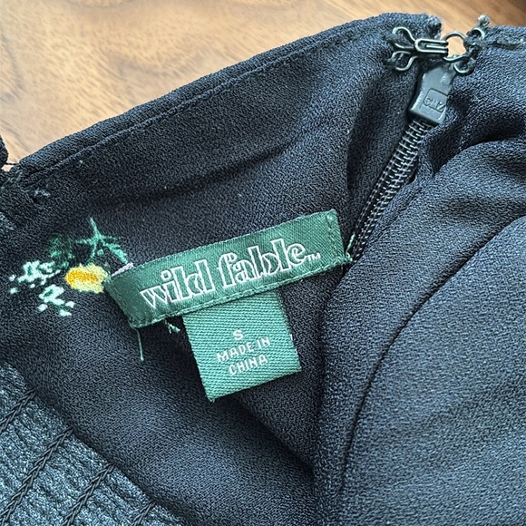 WILD FABLE FLORAL PRINT CROPPED WIDE LEG JUMPSUIT - Picture 10 of 12